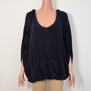 Brandy Melville | Brandy Small | One-Size Drop Fit Slouchy Sleeveless Hoodie